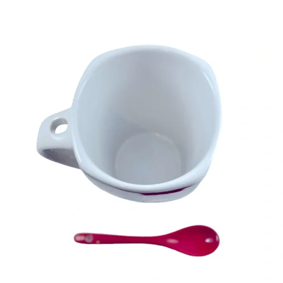 🌟 Disney Minnie and Mickey Ceramic Coffee/Tea Mug with Spoon - 12 oz - Picture 4 of 5